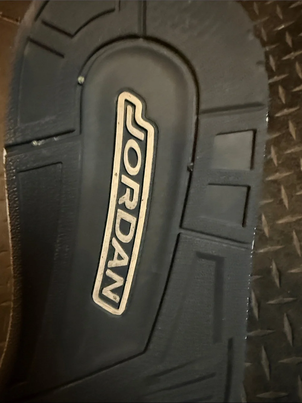 Jordan Retro 3 White Navy with Elephant Print